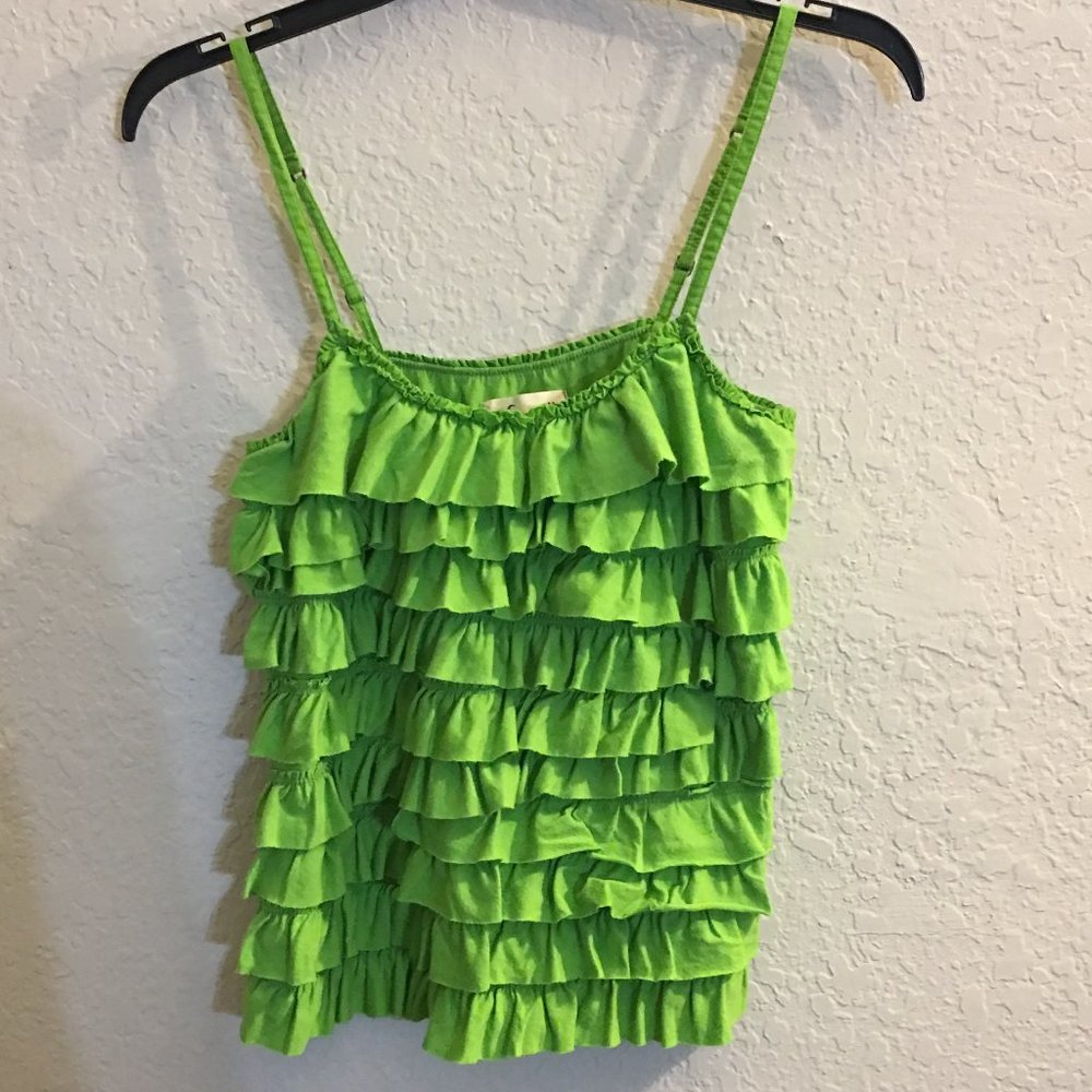 Green Hollister Tank Top Cami